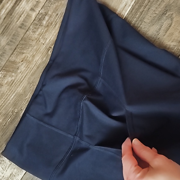 Active Life Athletic Leggings Side Pockets Half Mesh Legs Women's Large Stretchy - Picture 7 of 15